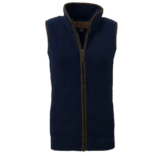 Stay Warm and Stylish with the Ladies Game Penrith Fleece Gilet Womens Jacket Cosy Camping Co. NAVY L 