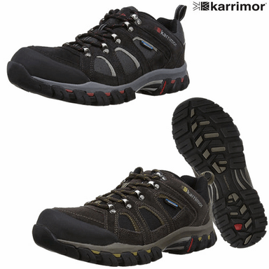 Mens Karrimor Bodmin IV Weathertite Low Rise Hiking Shoes Boots Cosy Camping Co.   