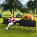 Outsunny 6 Seat Folding Sports Bench Camping Table Cosy Camping Co.   