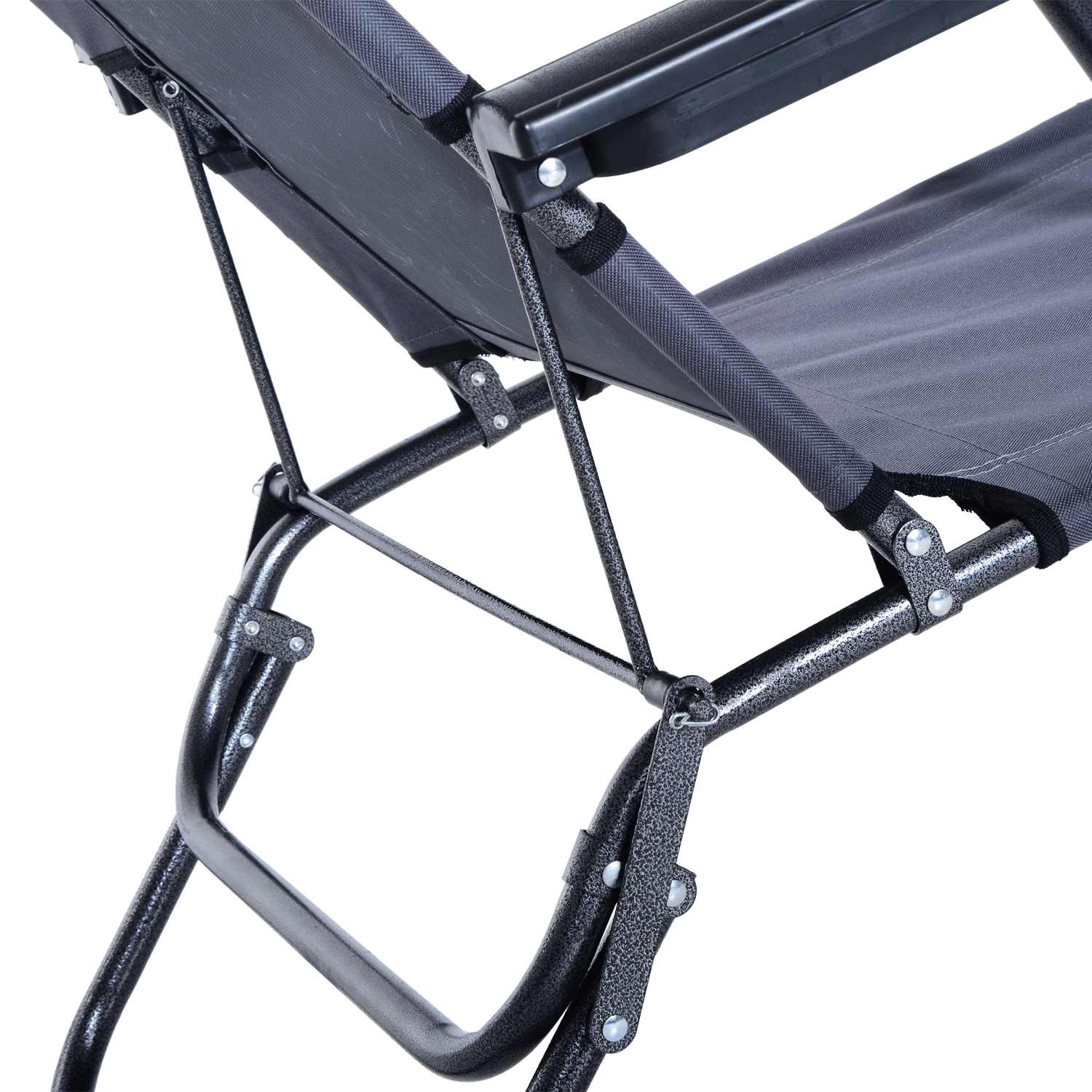 Outsunny 2 in 1 Sun Lounger Camping Chair Cosy Camping Co.   