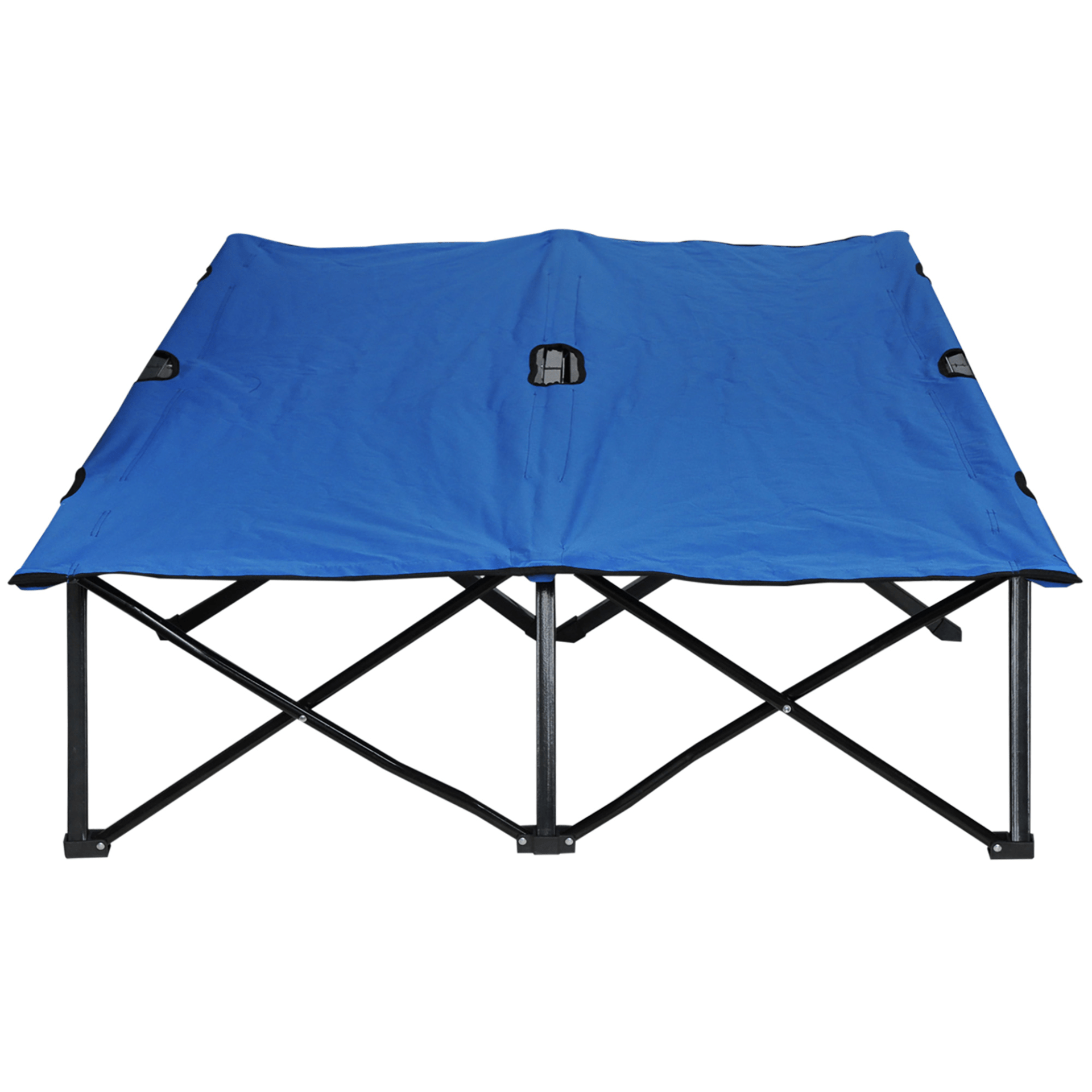 Outsunny Double Camping Cot Sleeping Mats and Airbeds Cosy Camping Co.   