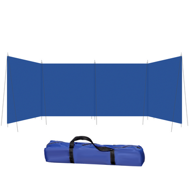 Outsunny Camping Windbreak Shelters and Windbreaks Cosy Camping Co. Blue  