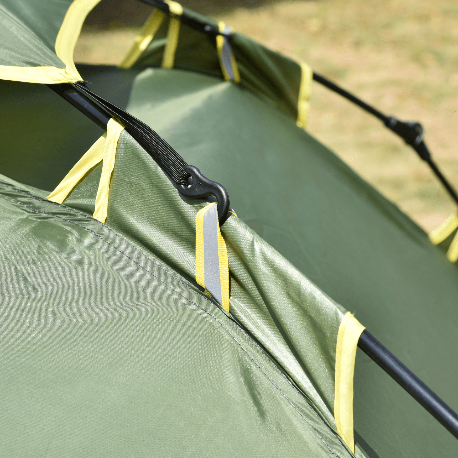 Outsunny 2 Person Pop Up Tent 2 Man Tent Cosy Camping Co.   