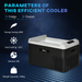 Outsunny 30L Car Refrigerator Cooler Cosy Camping Co.   