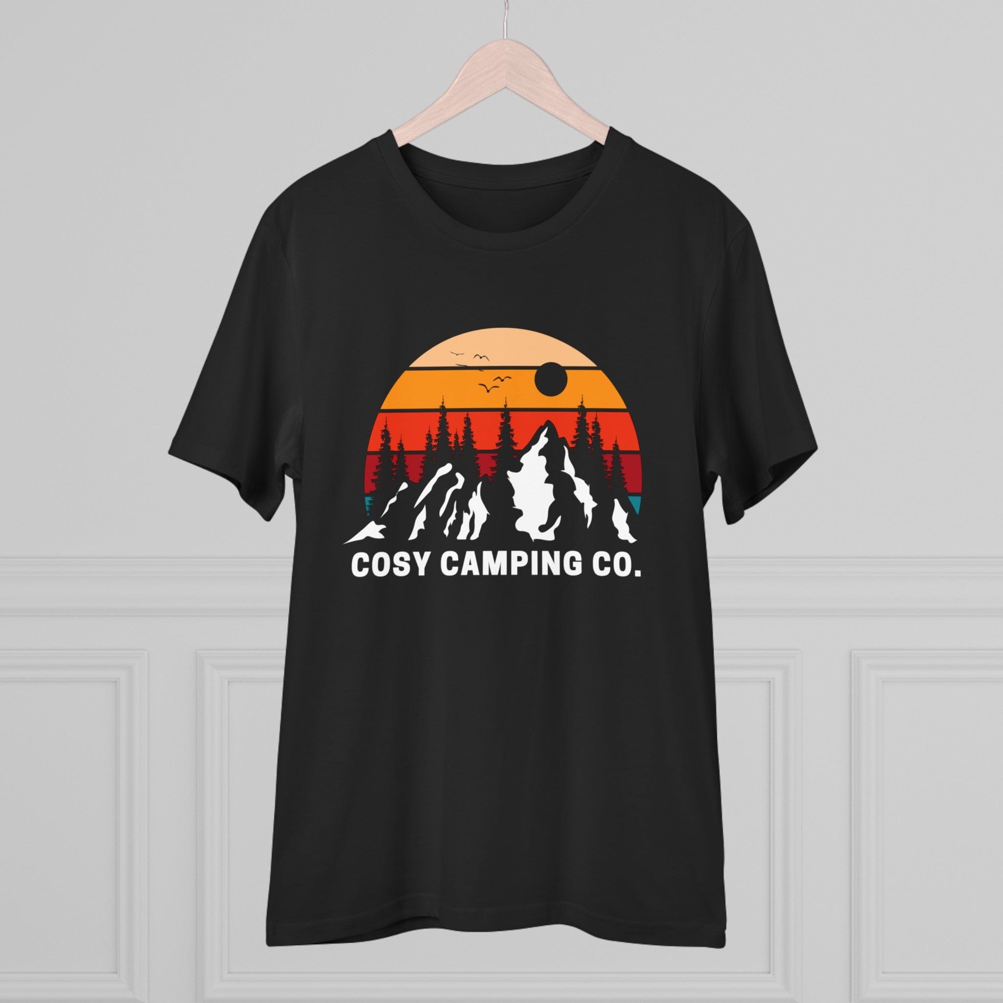 Organic CCC T-shirt T-Shirt Cosy Camping Co. Black 2XS 