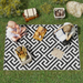 Outsunny 121 x 182 cm Outdoor Rug Camping Floor Mat Cosy Camping Co.   