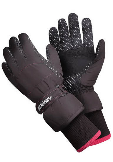 Ladies Waterproof Insulated Thermal Ski Gloves M/L Womens Jacket Cosy Camping Co. S-M Black 