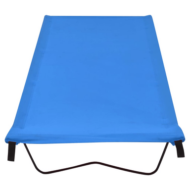 vidaXL Camping Bed 180x60x19 cm - Oxford Fabric and Steel Blue Sleeping Mats and Airbeds Cosy Camping Co.   
