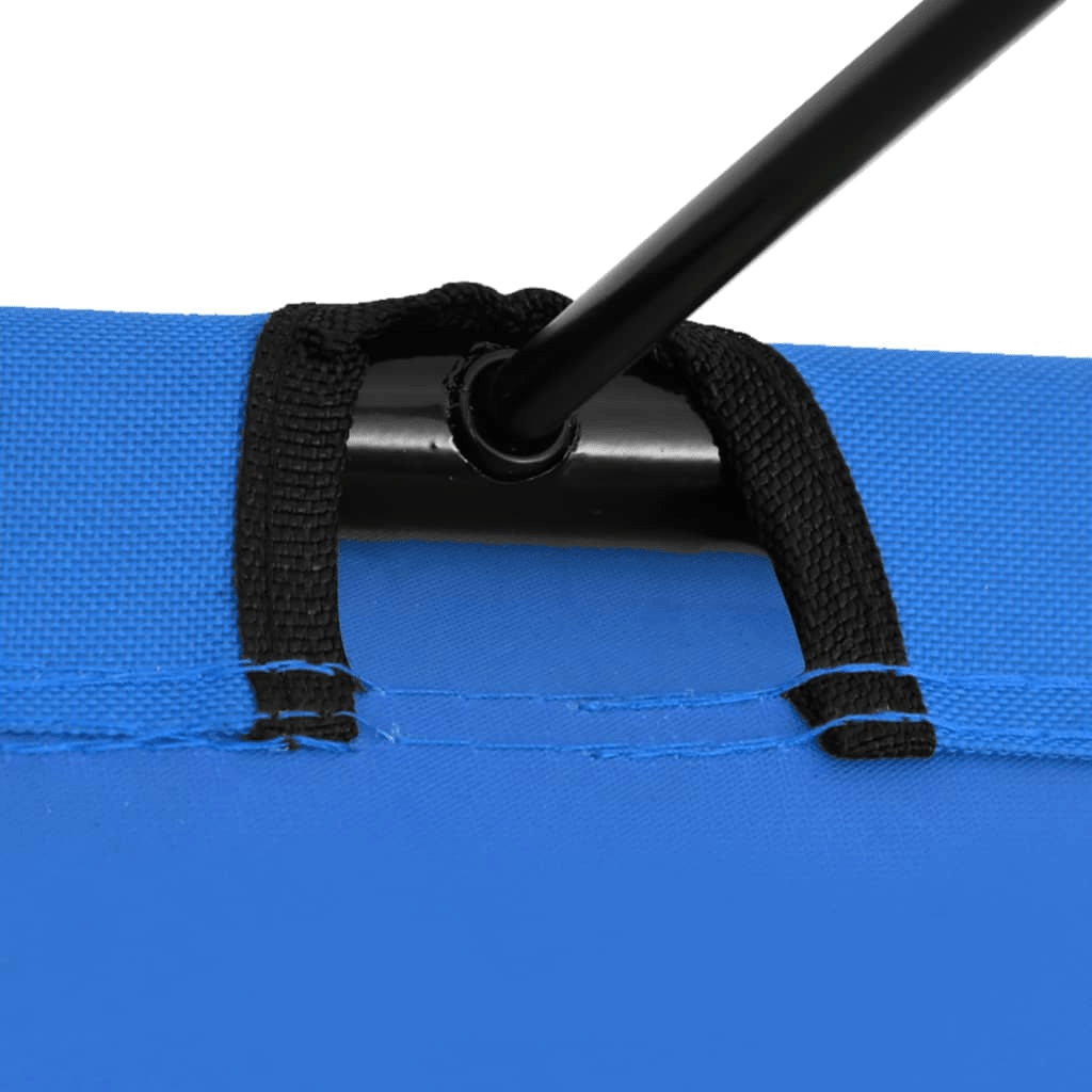 vidaXL Camping Bed 180x60x19 cm - Oxford Fabric and Steel Blue Sleeping Mats and Airbeds Cosy Camping Co.   