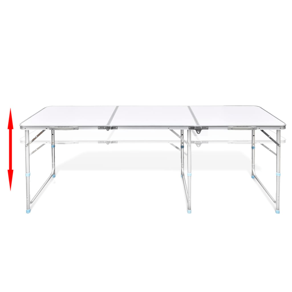 Foldable Camping Table Set with 6 Stools Camping Table Cosy Camping Co.   