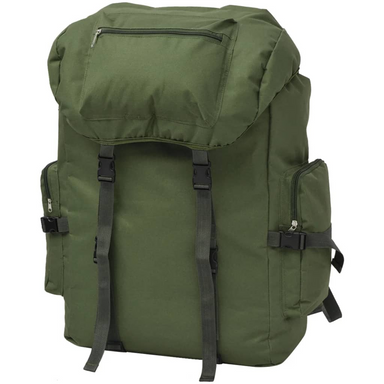 vidaXL Army-Style Backpack 65 L Green - Durable and Spacious Outdoor Gear Rucksack Cosy Camping Co. Green  