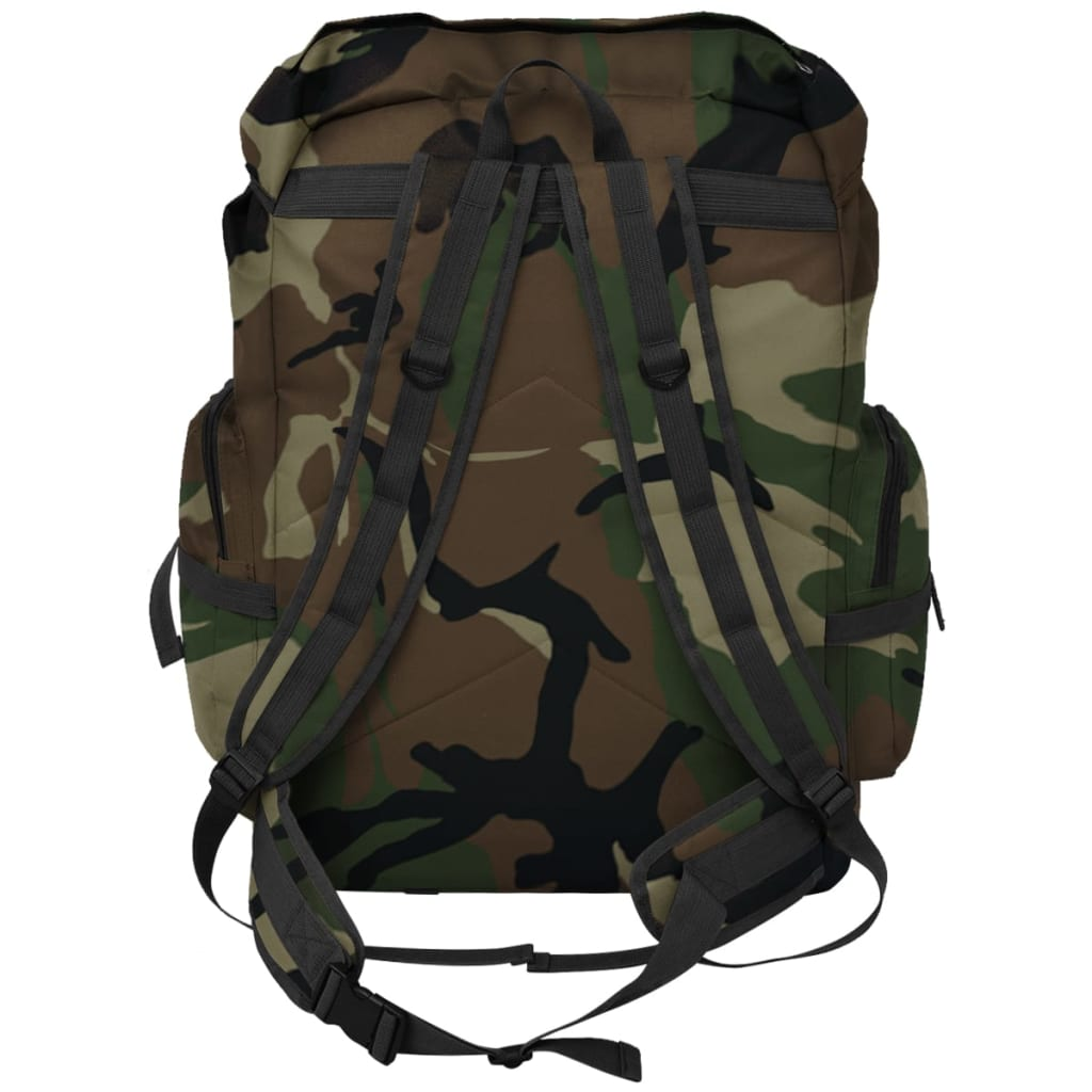 vidaXL Army-Style Backpack 65 L Camouflage - Durable and Weather Resistant Rucksack Cosy Camping Co.   