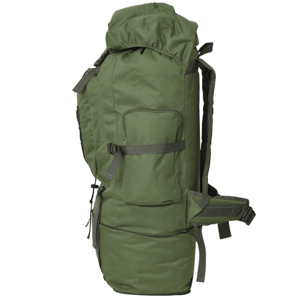 vidaXL Army-Style Backpack XXL 100 L Green - Durable, Practical, and Weather Resistant Rucksack Cosy Camping Co.   