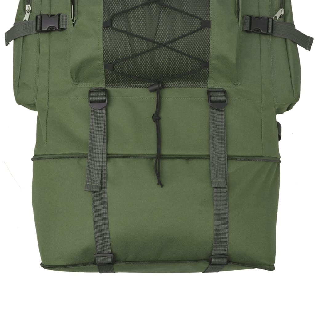 vidaXL Army-Style Backpack XXL 100 L Green - Durable, Practical, and Weather Resistant Rucksack Cosy Camping Co.   