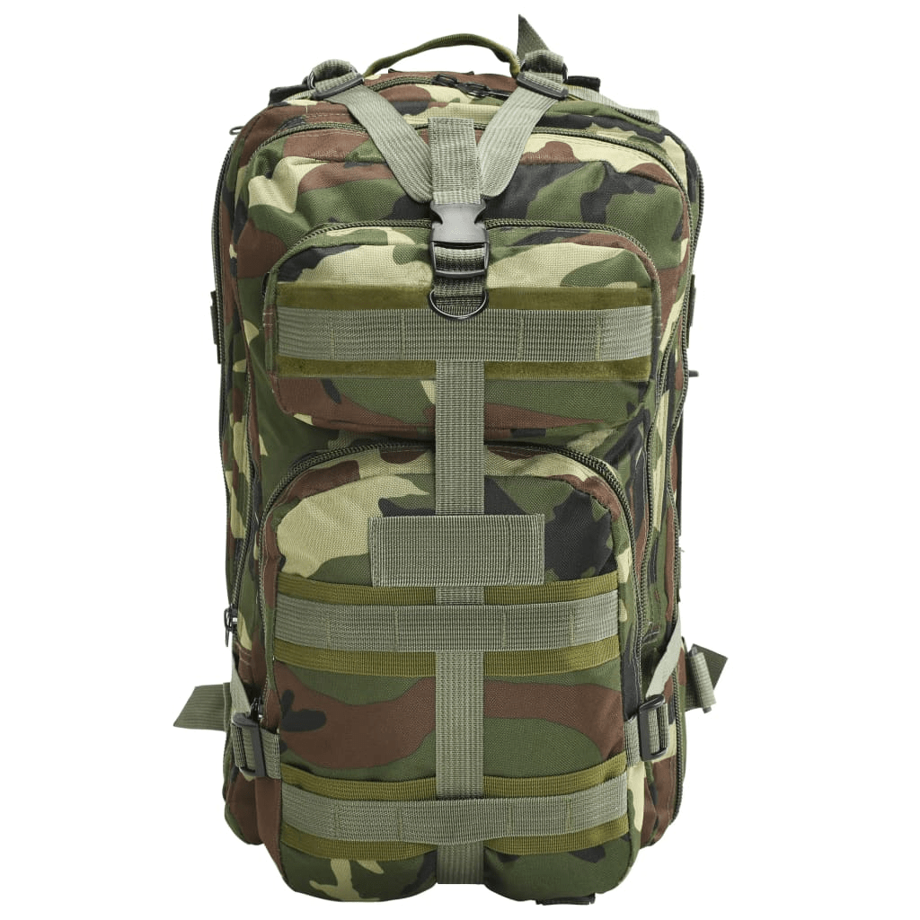 vidaXL Army-Style Backpack 50 L Camouflage - Durable, Versatile, and Spacious Rucksack Cosy Camping Co.   