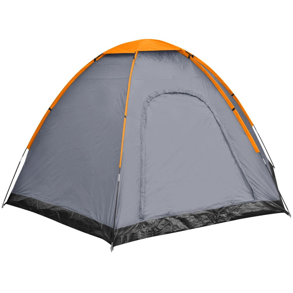 vidaXL 6-person Tent Grey - Spacious and Durable Camping Tent 6 Man Tent Cosy Camping Co.   