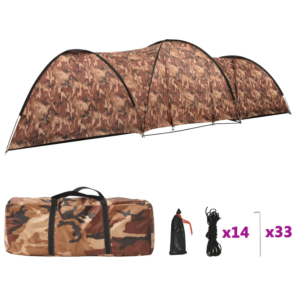 vidaXL Camping Igloo Tent 650x240x190 cm - Spacious and Durable 8 Man Tent Cosy Camping Co.   