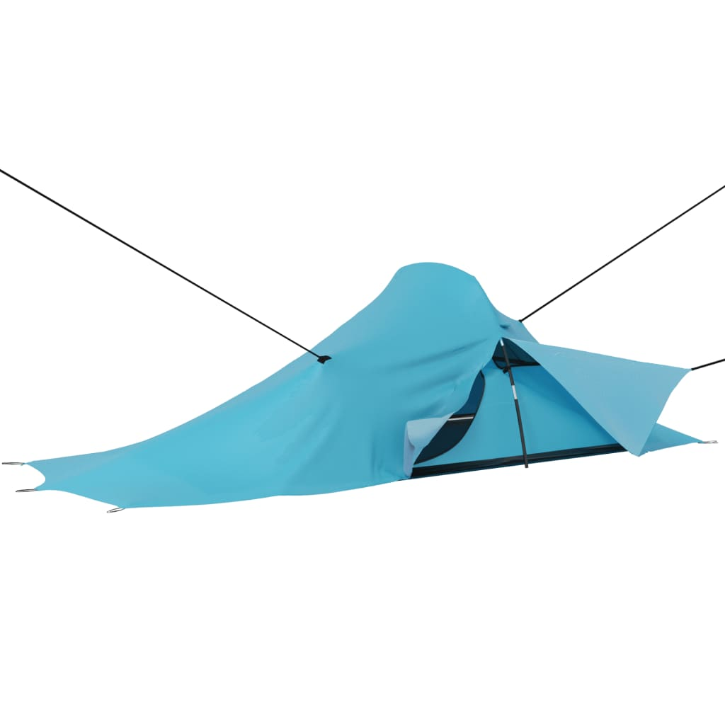 vidaXL Camping Tent 317x240x100 cm Blue - Lightweight & Easy to Set Up 6 Man Tent Cosy Camping Co.   