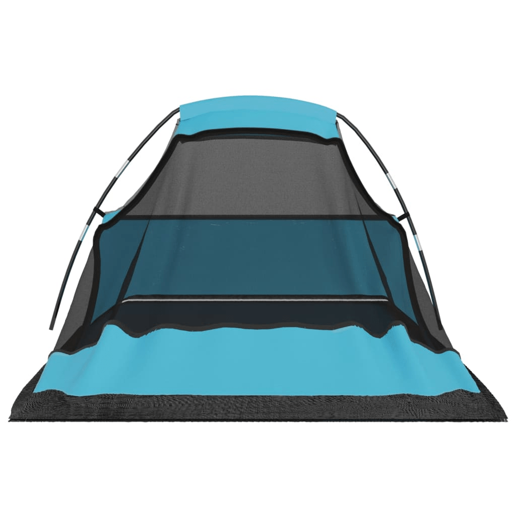 vidaXL Camping Tent 317x240x100 cm Blue - Lightweight & Easy to Set Up 6 Man Tent Cosy Camping Co.   