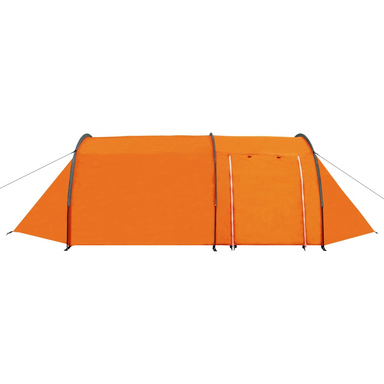 vidaXL Camping Tent - Spacious and Durable 4 Person Tent in Grey and Orange 4 Man Tent Cosy Camping Co.   
