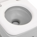 vidaXL Portable Camping Toilet Grey and White 10+10 L HDPE Portable Toilets Cosy Camping Co.   