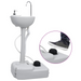 vidaXL Portable Camping Toilet and Handwash Stand Set with Water Tank - Compact and Convenient Portable Toilets Cosy Camping Co.   