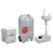 vidaXL Portable Camping Toilet and Handwash Stand Set with Water Tank - Convenient Outdoor Sanitation Portable Toilets Cosy Camping Co.   