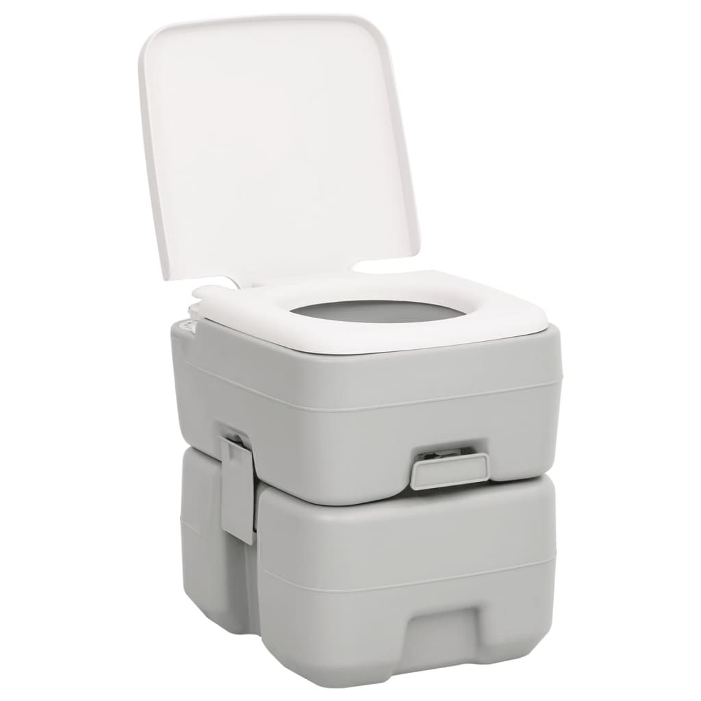 vidaXL Portable Camping Toilet and Handwash Stand Set with Water Tank - Convenient Outdoor Sanitation Portable Toilets Cosy Camping Co.   