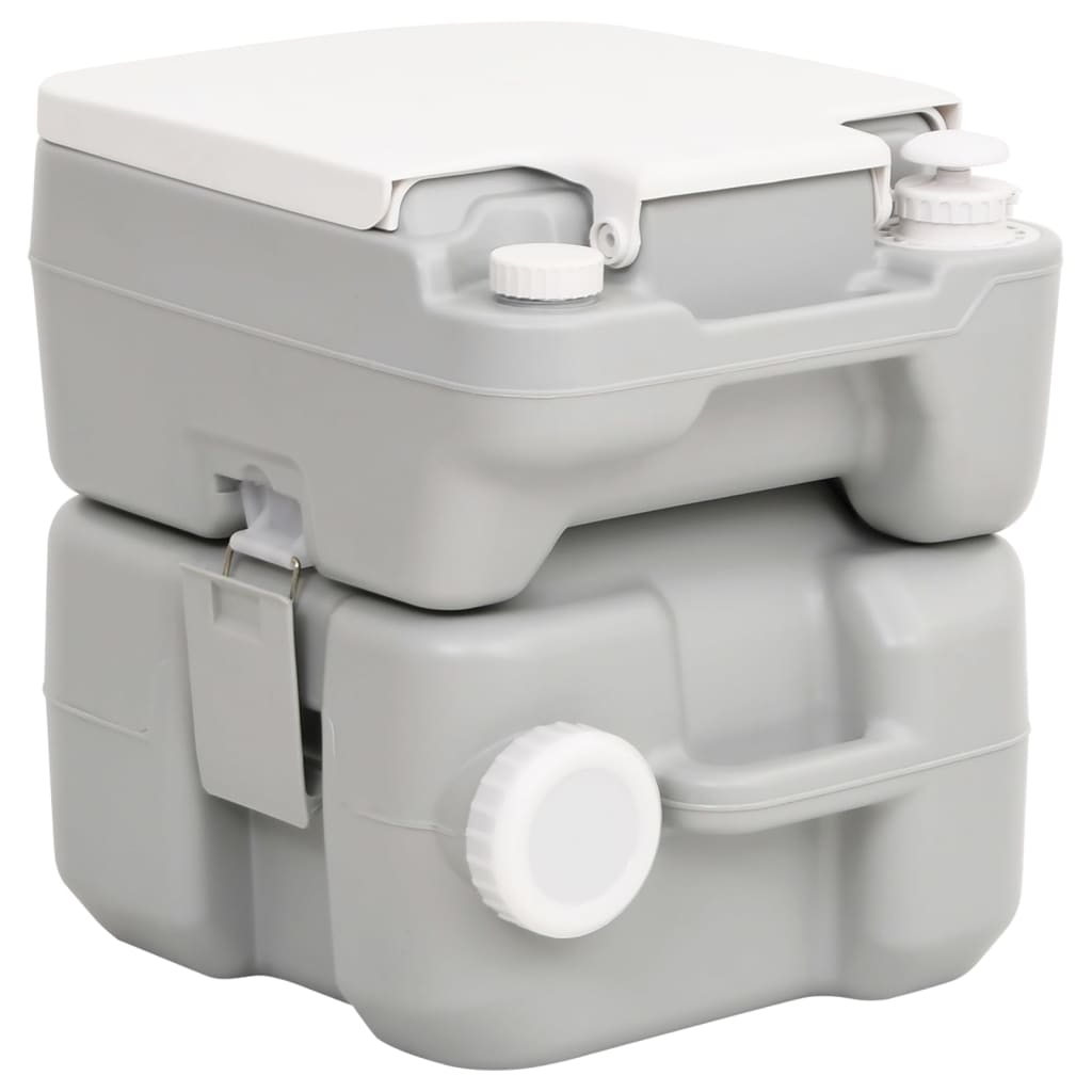 vidaXL Portable Camping Toilet and Handwash Stand Set - Compact, Durable, and Convenient Portable Toilets Cosy Camping Co.   