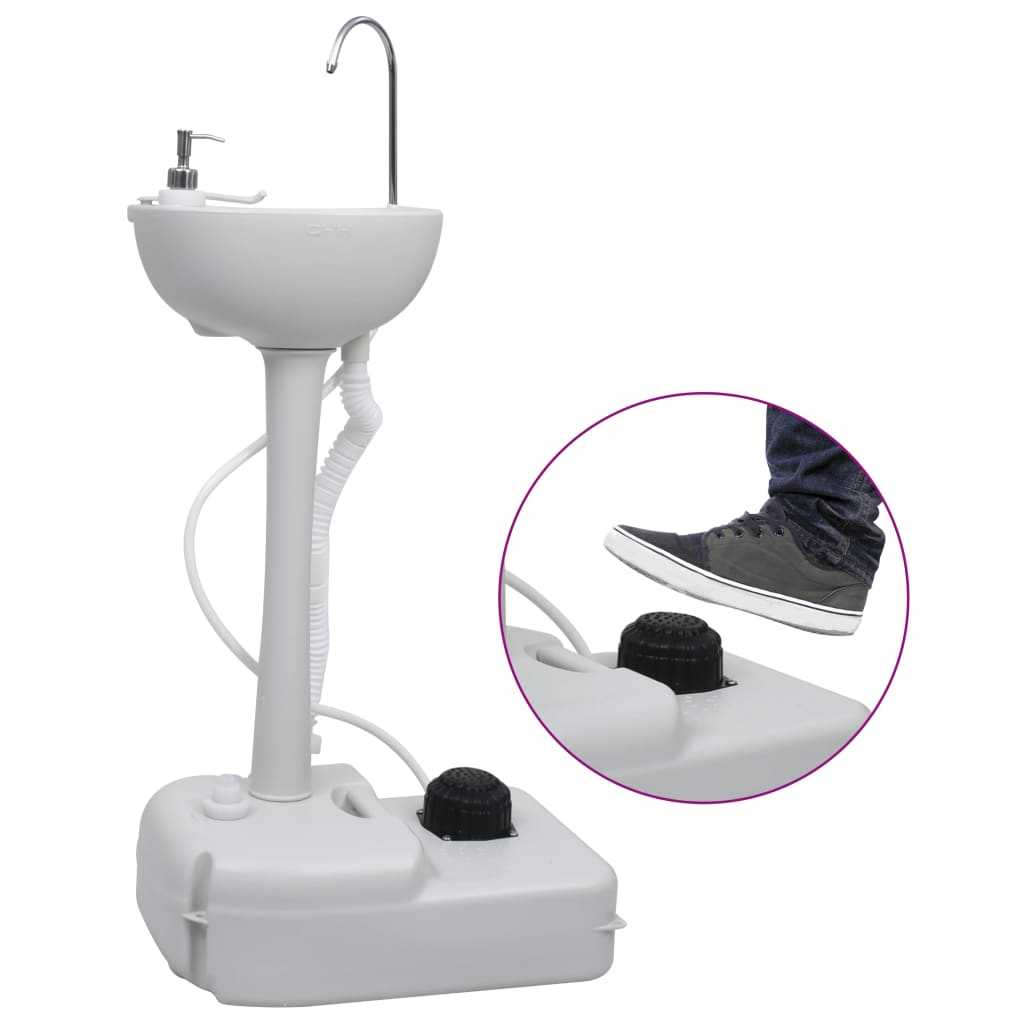 vidaXL Portable Camping Toilet and Handwash Stand Set - Compact, Durable, and Convenient Portable Toilets Cosy Camping Co.   