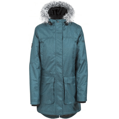 Trespass Thundery Waterproof Parka Jacket - Stay Warm and Dry in Style Mens Jacket Cosy Camping Co. Teal S 