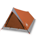 vidaXL Camping Tent 2-Person Grey and Orange Waterproof - Lightweight and Portable 2 Man Tent Cosy Camping Co.   