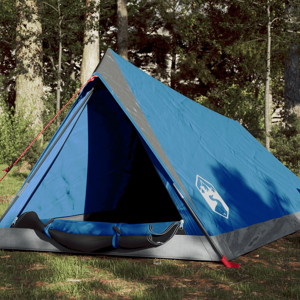 vidaXL Camping Tent 2-Person Blue Waterproof - Perfect Companion for Any Adventure 2 Man Tent Cosy Camping Co. Blue  