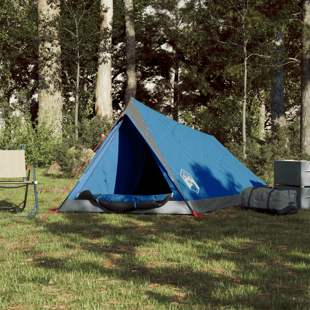 vidaXL Camping Tent 2-Person Blue Waterproof - Perfect Companion for Any Adventure 2 Man Tent Cosy Camping Co.   