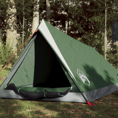 vidaXL Camping Tent 2-Person Green Waterproof - Cozy Shelter for Outdoor Adventures 2 Man Tent Cosy Camping Co. Green  