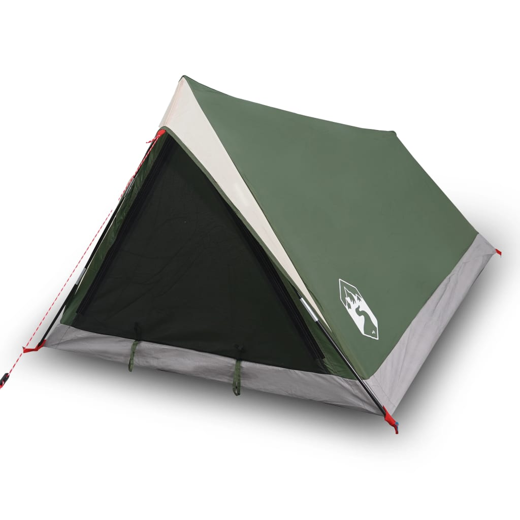 vidaXL Camping Tent 2-Person Green Waterproof - Cozy Shelter for Outdoor Adventures 2 Man Tent Cosy Camping Co.   