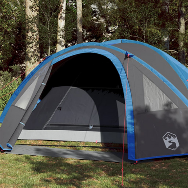 vidaXL Camping Tent 4 Persons Blue 300x250x132 cm 185T Taffeta - Explore the Outdoors in Comfort 4 Man Tent Cosy Camping Co. Blue  