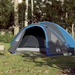 vidaXL Camping Tent 4 Persons Blue 300x250x132 cm 185T Taffeta - Explore the Outdoors in Comfort 4 Man Tent Cosy Camping Co.   