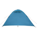 vidaXL Camping Tent 4 Persons Blue 300x250x132 cm 185T Taffeta - Explore the Outdoors in Comfort 4 Man Tent Cosy Camping Co.   