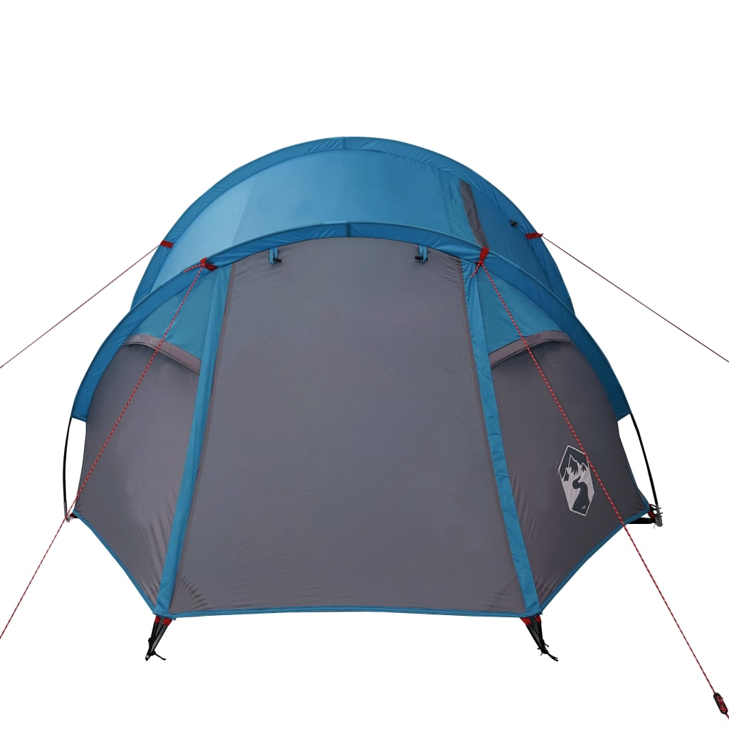 vidaXL Camping Tent Tunnel 3-Person Blue Waterproof 3 Man Tent Cosy Camping Co.   
