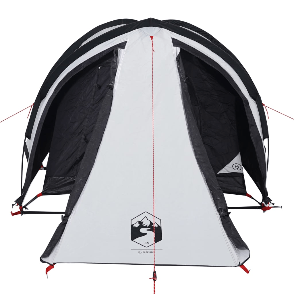 vidaXL Camping Tent Dome 2-Person White Blackout - Waterproof and Comfortable 2 Man Tent Cosy Camping Co.   