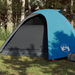 vidaXL Camping Tent Dome 4-Person Blue Waterproof - Durable and Waterproof Camping Tent Camping Floor Mat Cosy Camping Co. Blue  