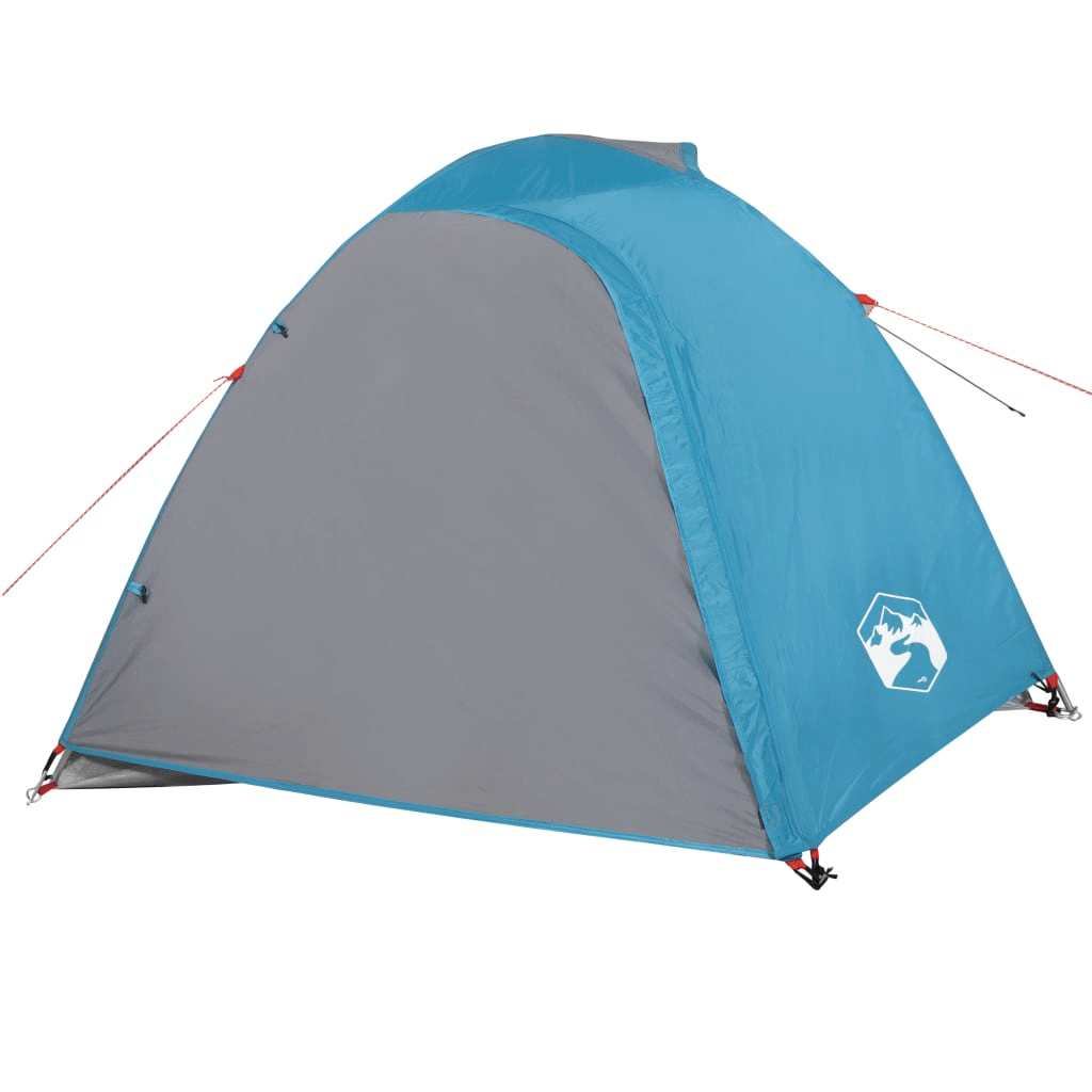 vidaXL Camping Tent Dome 4-Person Blue Waterproof - Durable and Waterproof Camping Tent Camping Floor Mat Cosy Camping Co.   