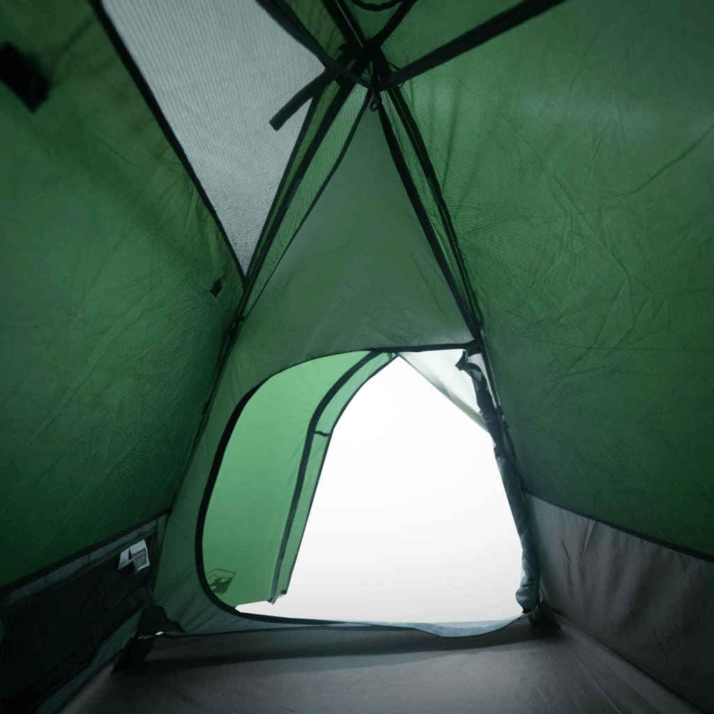 vidaXL Camping Tent Dome 3-Person Green Waterproof - Enjoy Outdoor Adventures with Comfort and Protection 3 Man Tent Cosy Camping Co.   