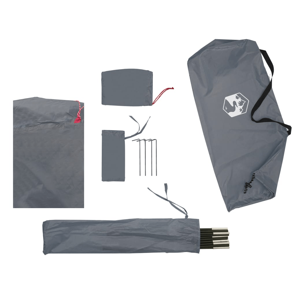 vidaXL Beach Tent Grey 274x178x170/148 cm - Waterproof and Wind Resistant Beach Tent Cosy Camping Co.   