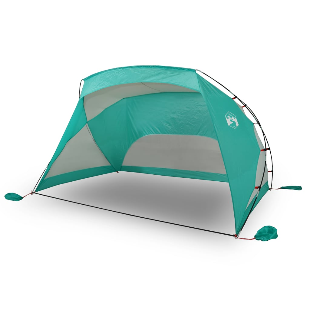 vidaXL Beach Tent Sea Green | 274x178x170/148 cm | 185T Polyester Beach Tent Cosy Camping Co.   