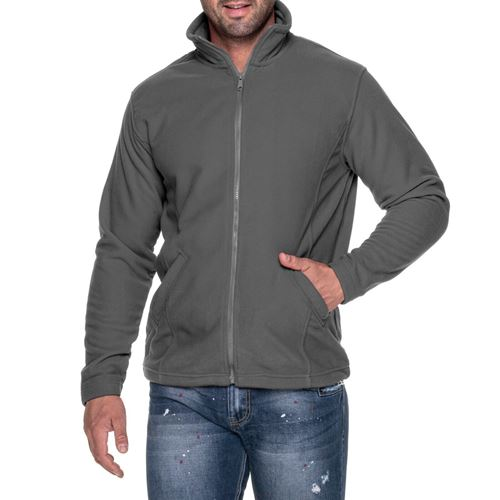 Premium Men's Microfleece Jacket - Lightweight, Warm, and Stylish Mens Jacket Cosy Camping Co. Charcoal M 