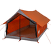 vidaXL Camping Tent 2-Person Grey and Orange Waterproof - Explore the Outdoors with Confidence 2 Man Tent Cosy Camping Co.   