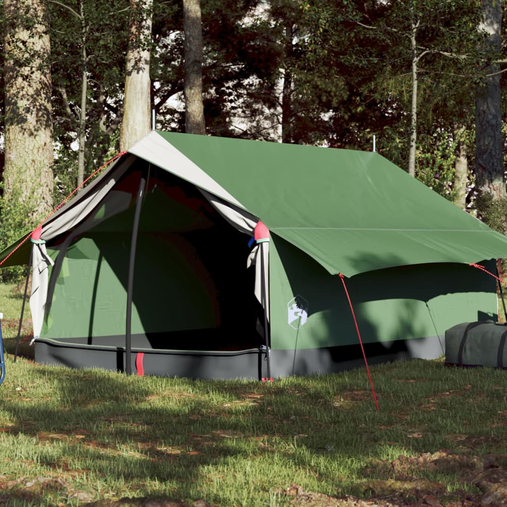 vidaXL Camping Tent 2-Person Green Waterproof - Ideal for Outdoor Adventures 2 Man Tent Cosy Camping Co. Green  