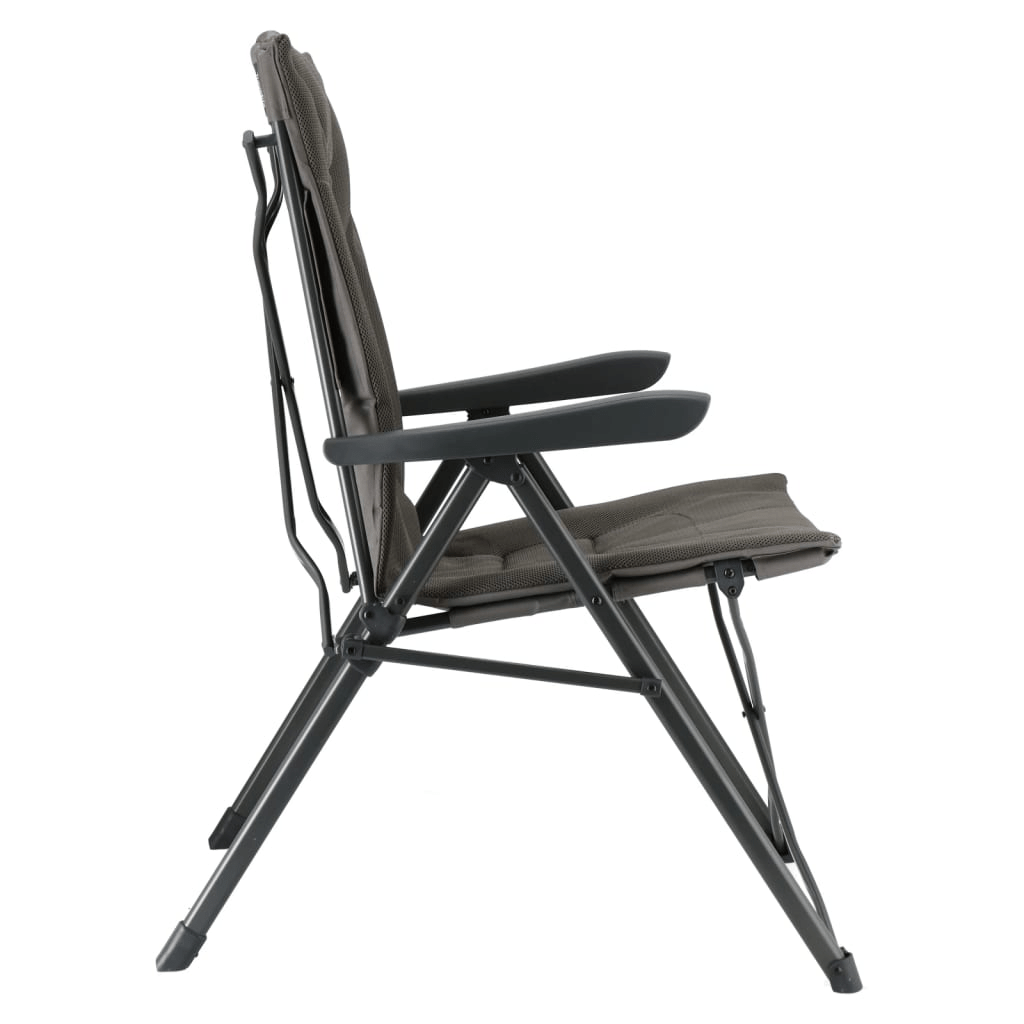 Travellife Foldable Chair Barletta Cross Grey - Portable and Comfortable Camping Chair Camping Chair Cosy Camping Co.   